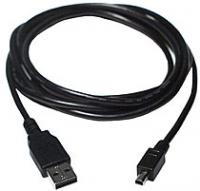 6' USB 2.0 to Digital Camera Cable A Male to Mini USB 4 Pin - Click Image to Close